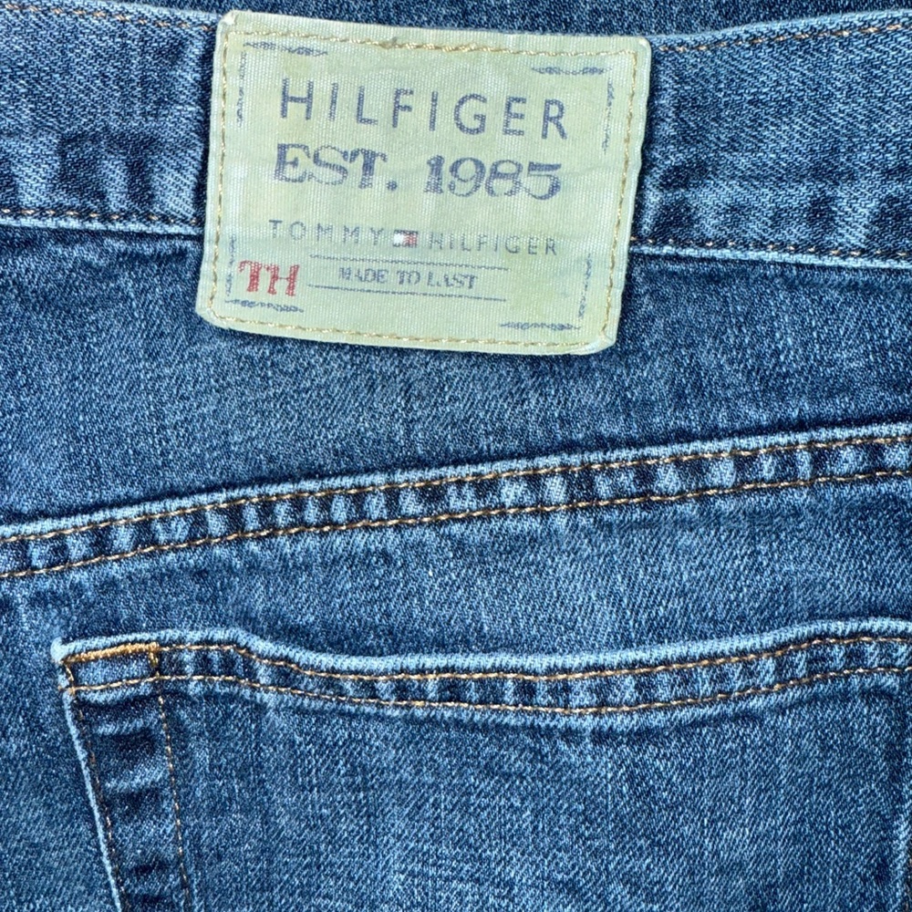 Tommy Hilfiger Dark Blue Denim Stitching